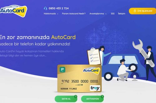 Autocard Web Sitesi