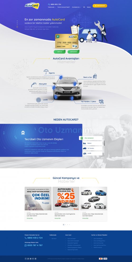 Autocard Web Sitesi