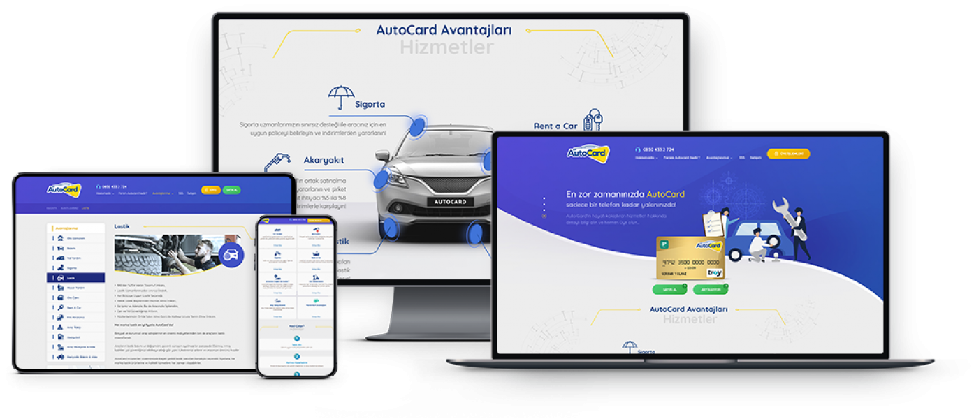 Autocard Web Sitesi